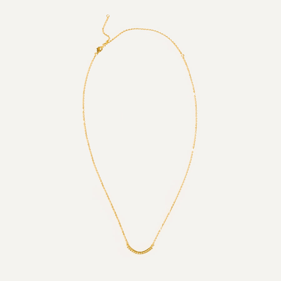 INDIA boho necklace 14K Gold Vermeil