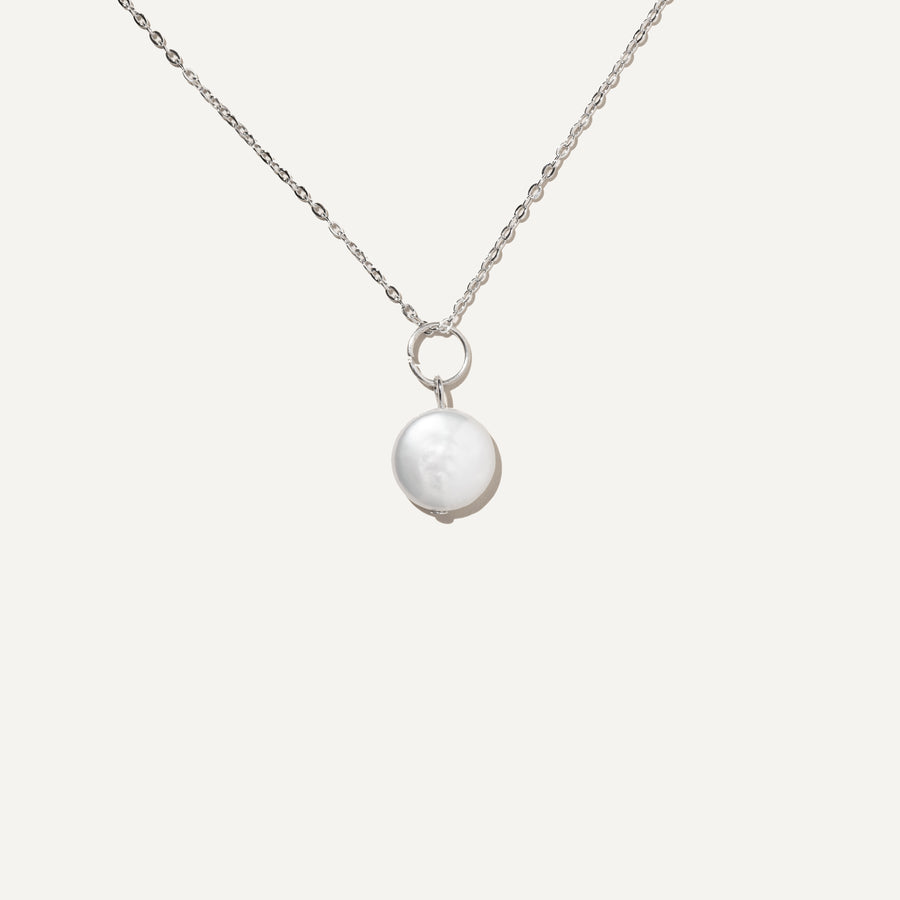 SASSA collier en Argent véritable avec perle
