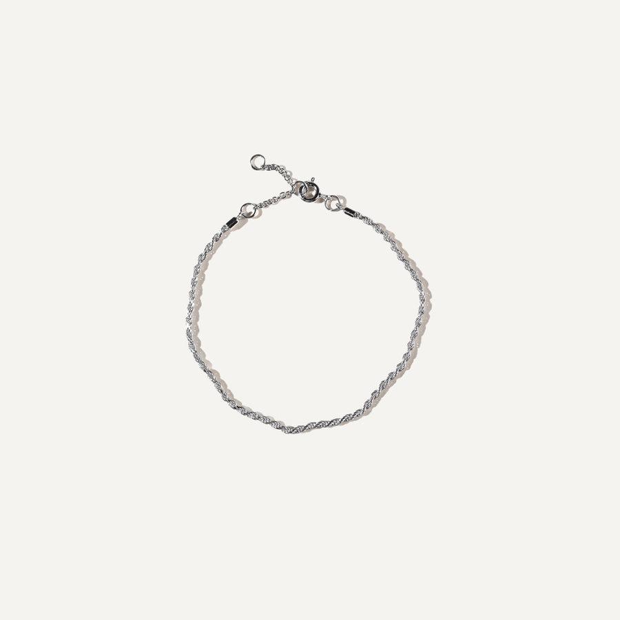 ASHA bracelet en Argent véritable
