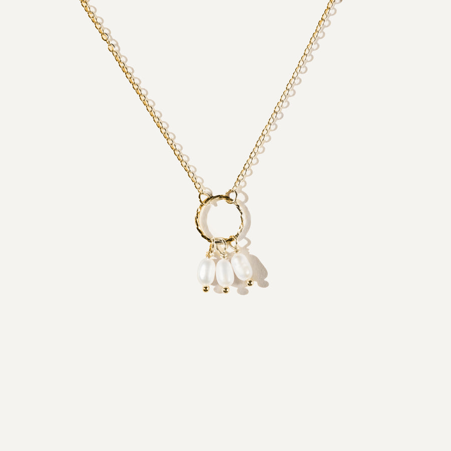 HIMSA collier en Or vermeil 14K