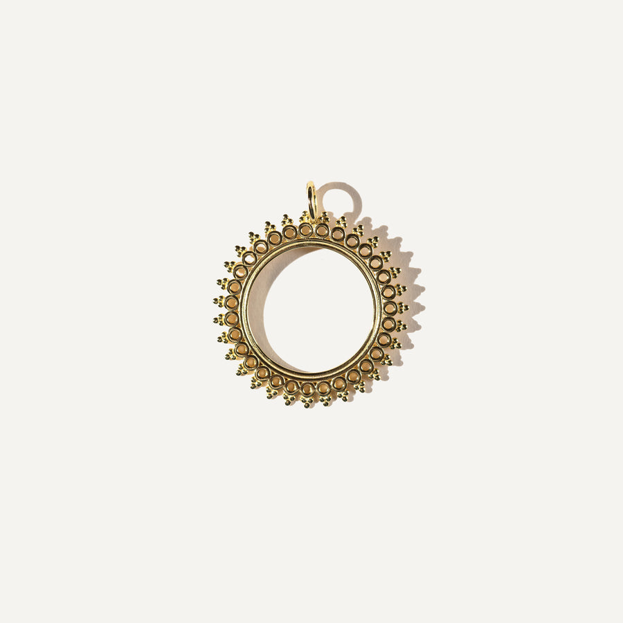 GAYA pendentif en Or vermeil 14K