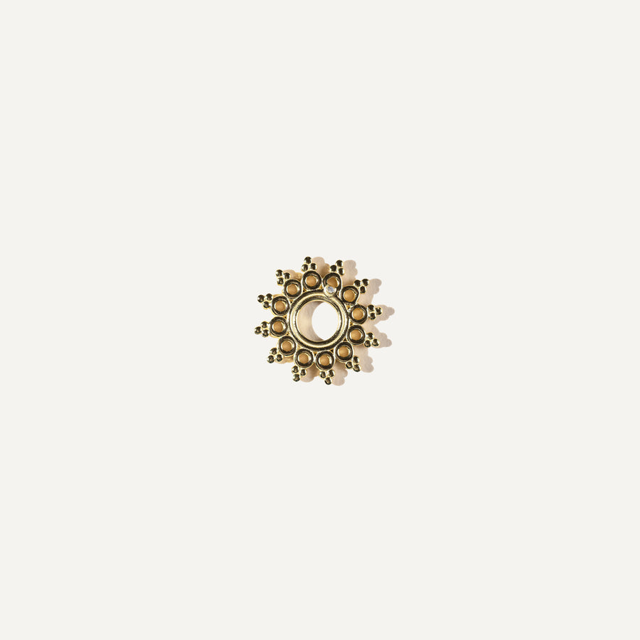 SAVI pendentif en Or vermeil 14K