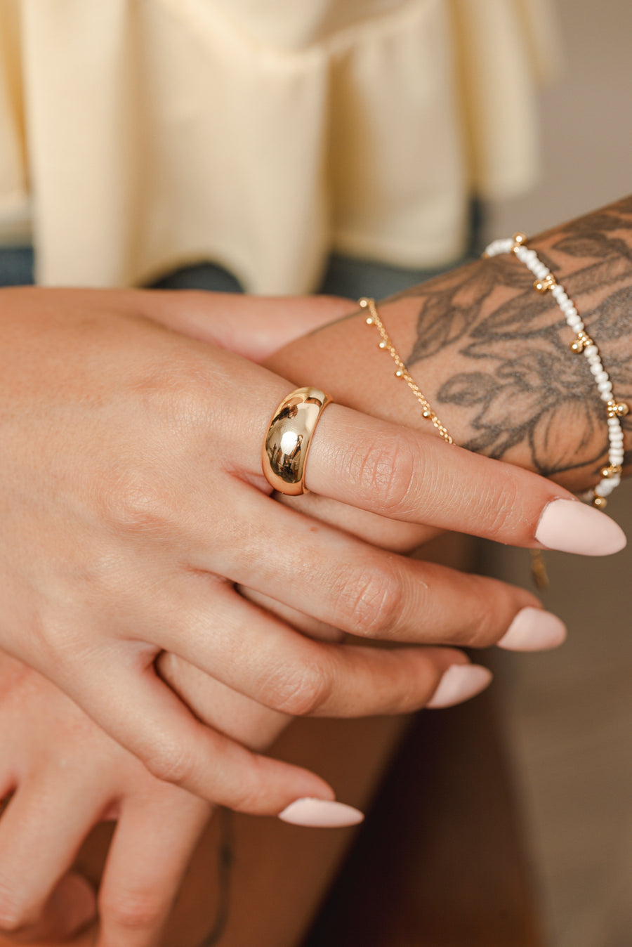 DUOMO ring Or Vermeil 14K
