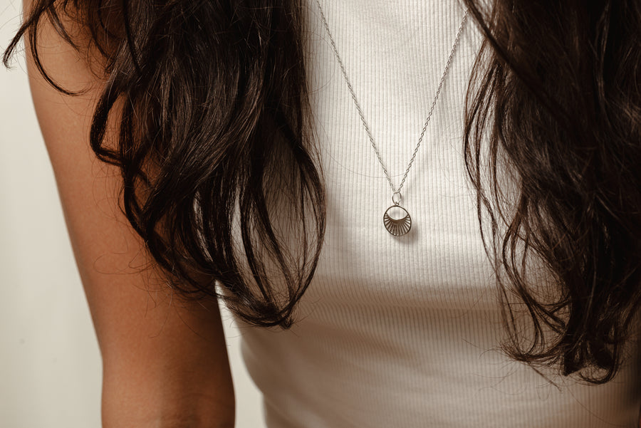 SURYA collier en Argent véritable