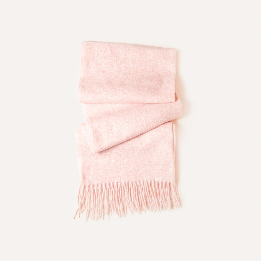 Foulard rose pale