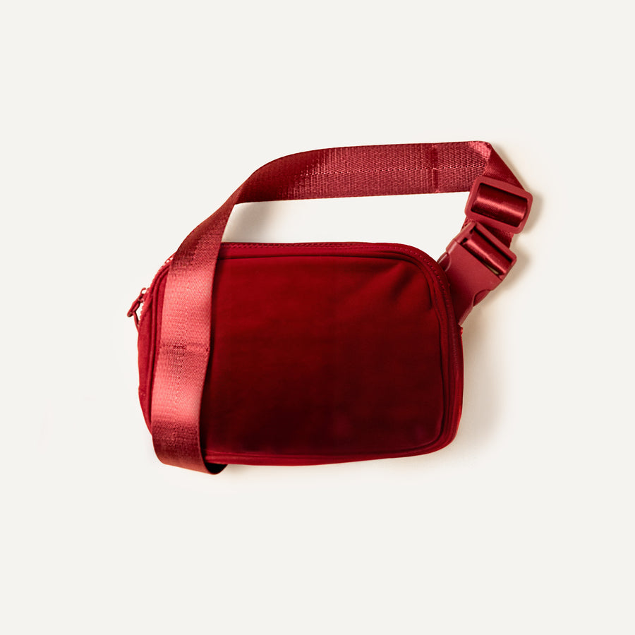 Sac ceinture rouge