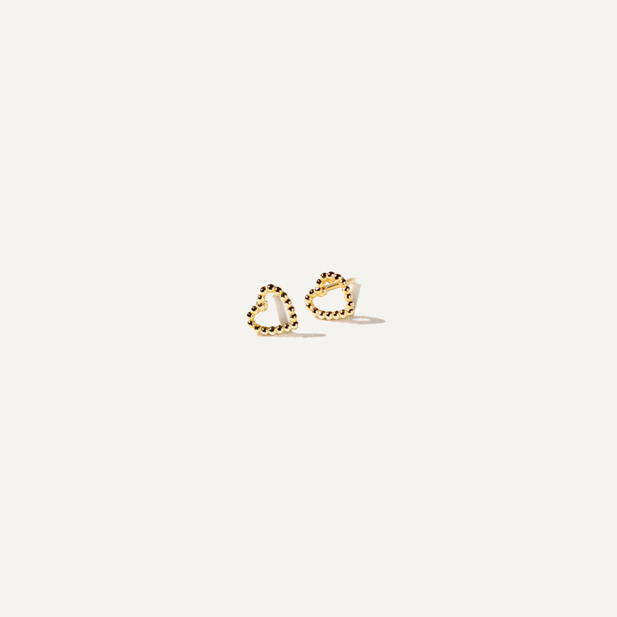 ALIZEE boucles d'oreilles en Or vermeil 14K