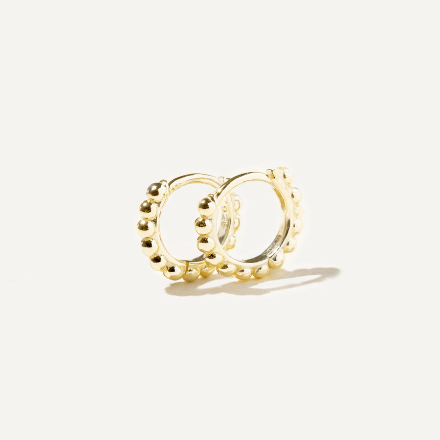 BABA boucles d'oreilles en Or vermeil 14K