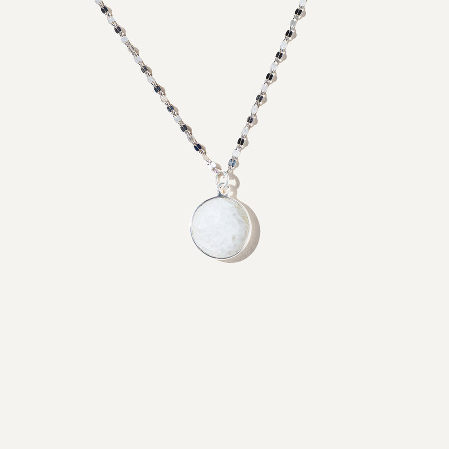 BEA Moonstone - Genuine Silver Necklace
