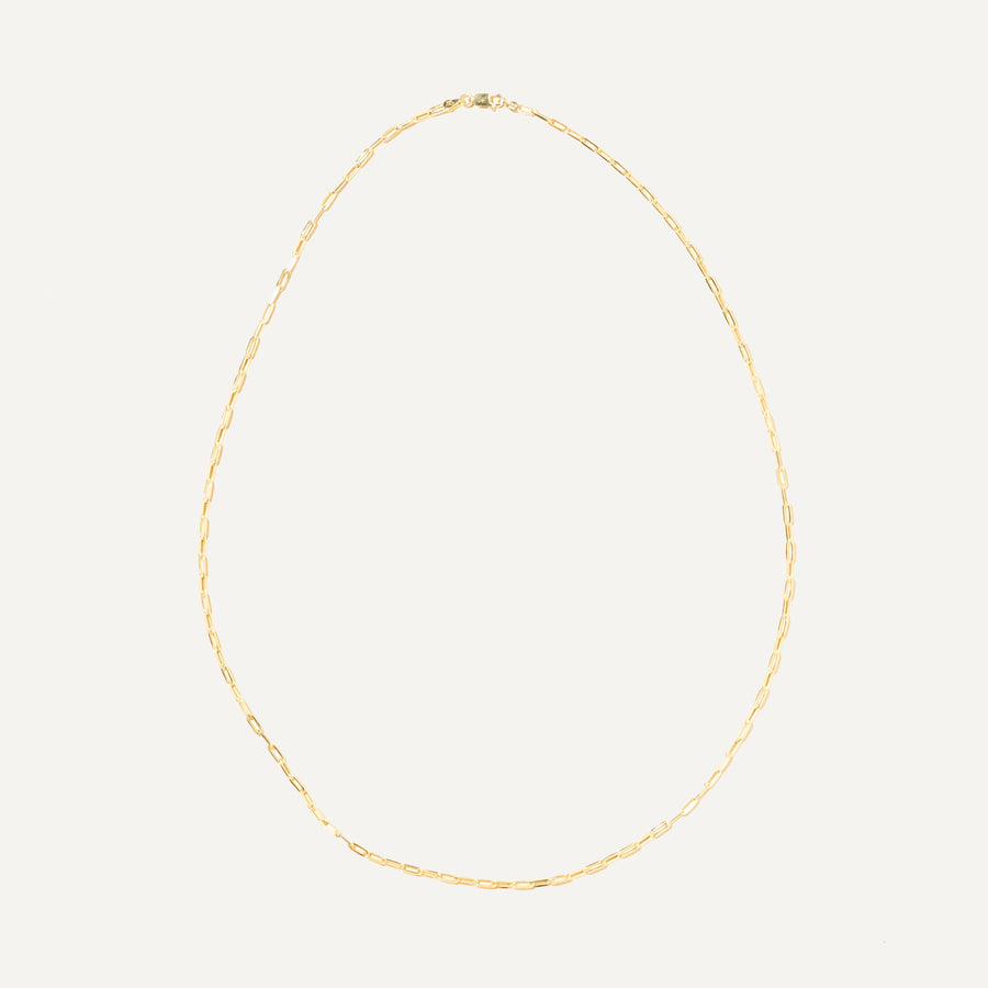 BROOKLYN chain Gold Vermeil 14K