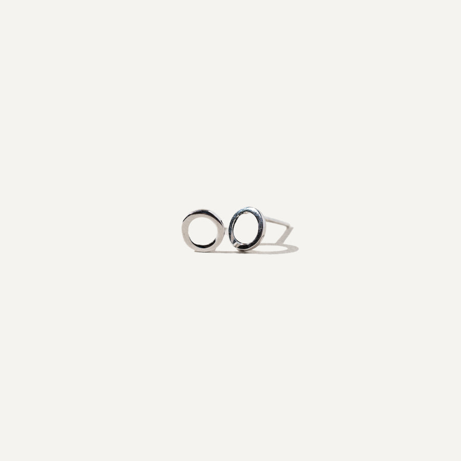 CIRCA genuine silver stud earrings