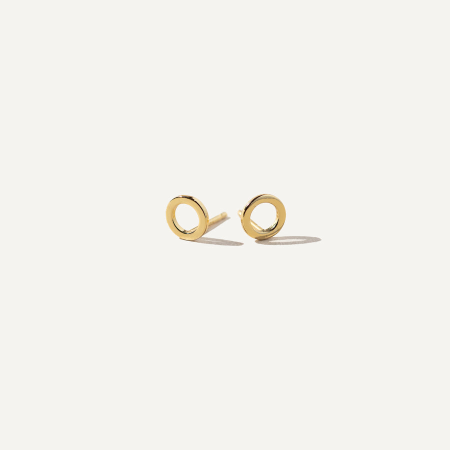CIRCA 14K Gold Vermeil Stud Earrings