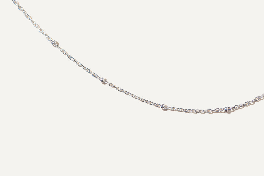 SATELLITE Genuine Silver Chain