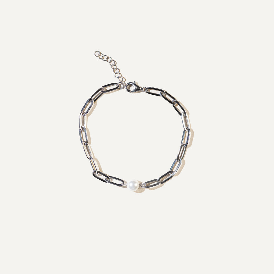 MAVE Freshwater Pearl - Genuine Silver Bracelet