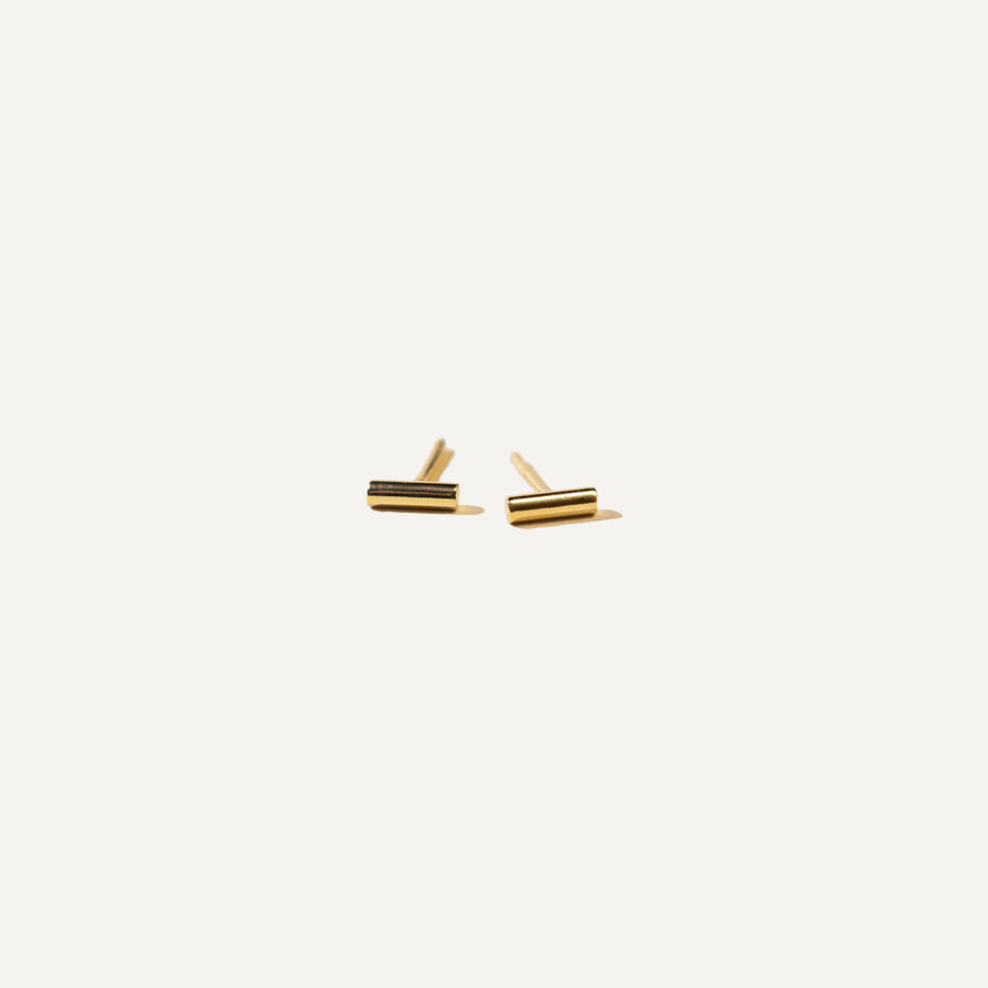 NALEE 14K Gold Vermeil Stud Earrings