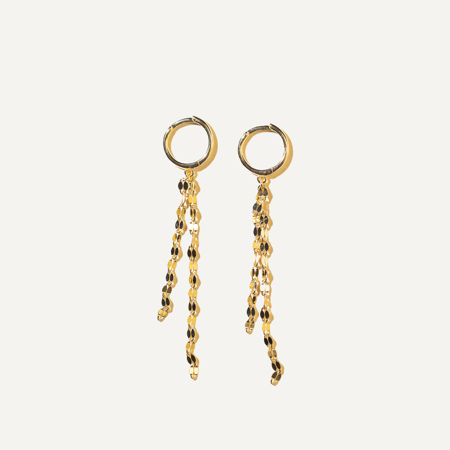 NINA 14K Gold Vermeil Earrings