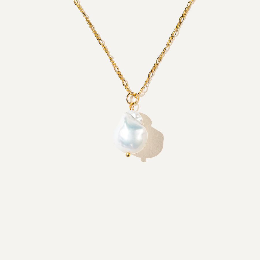 OPHELIA Freshwater Pearl - 14K Gold Vermeil Necklace