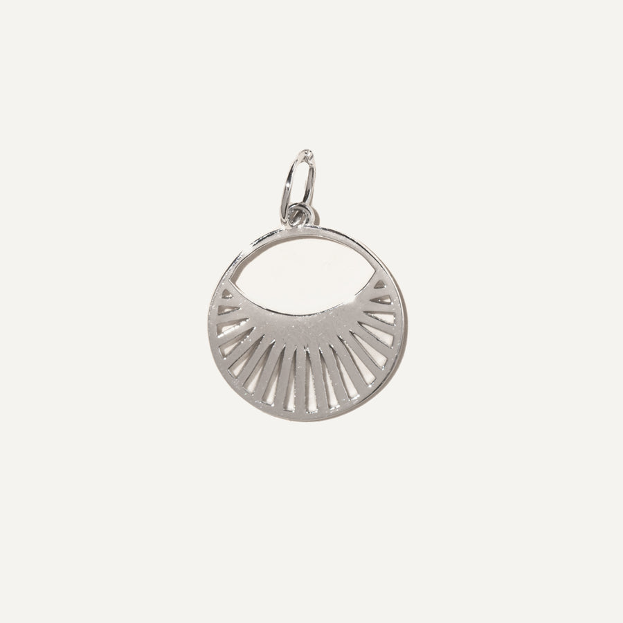 Surya Pendentif seul en Argent véritable