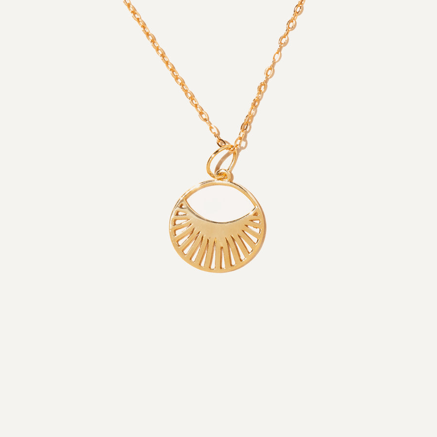 SURYA collier en Or vermeil 14K