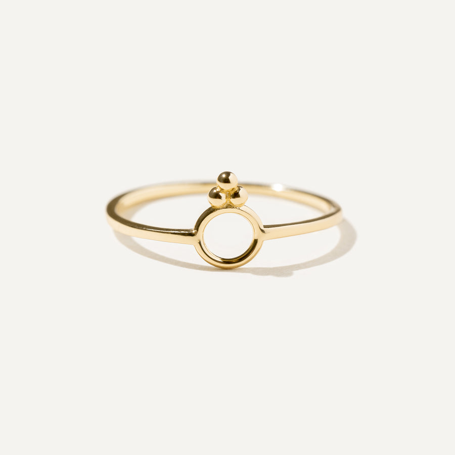 MAHA ring 14K Gold Vermeil