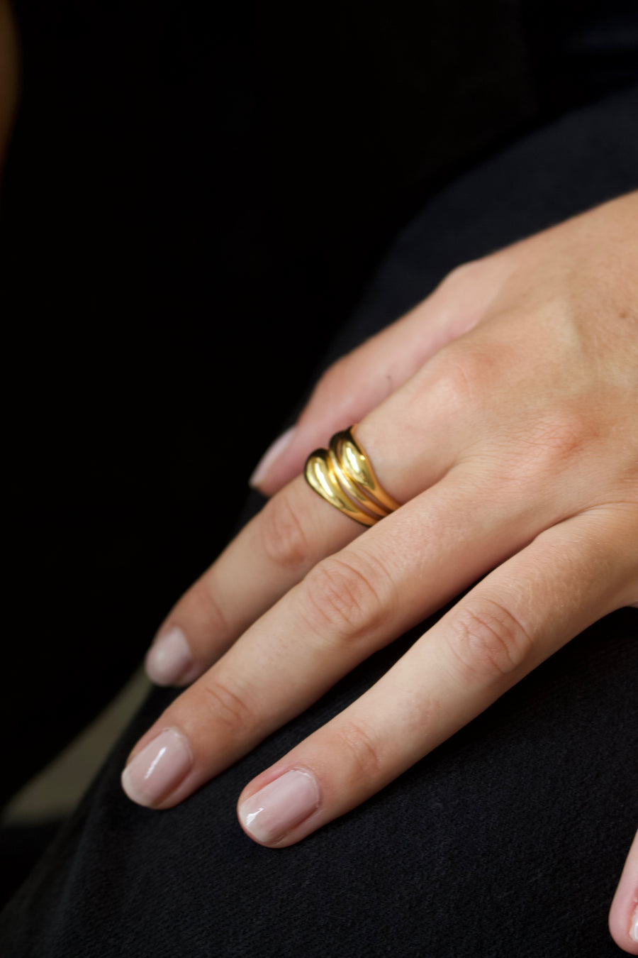 BELLADONA mix and match ring 14K Gold Vermeil