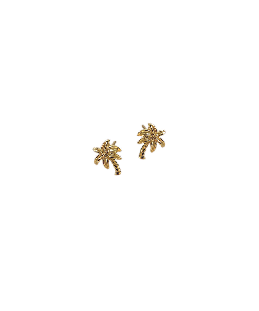 COCONUT earrings 14k Gold Vermeil