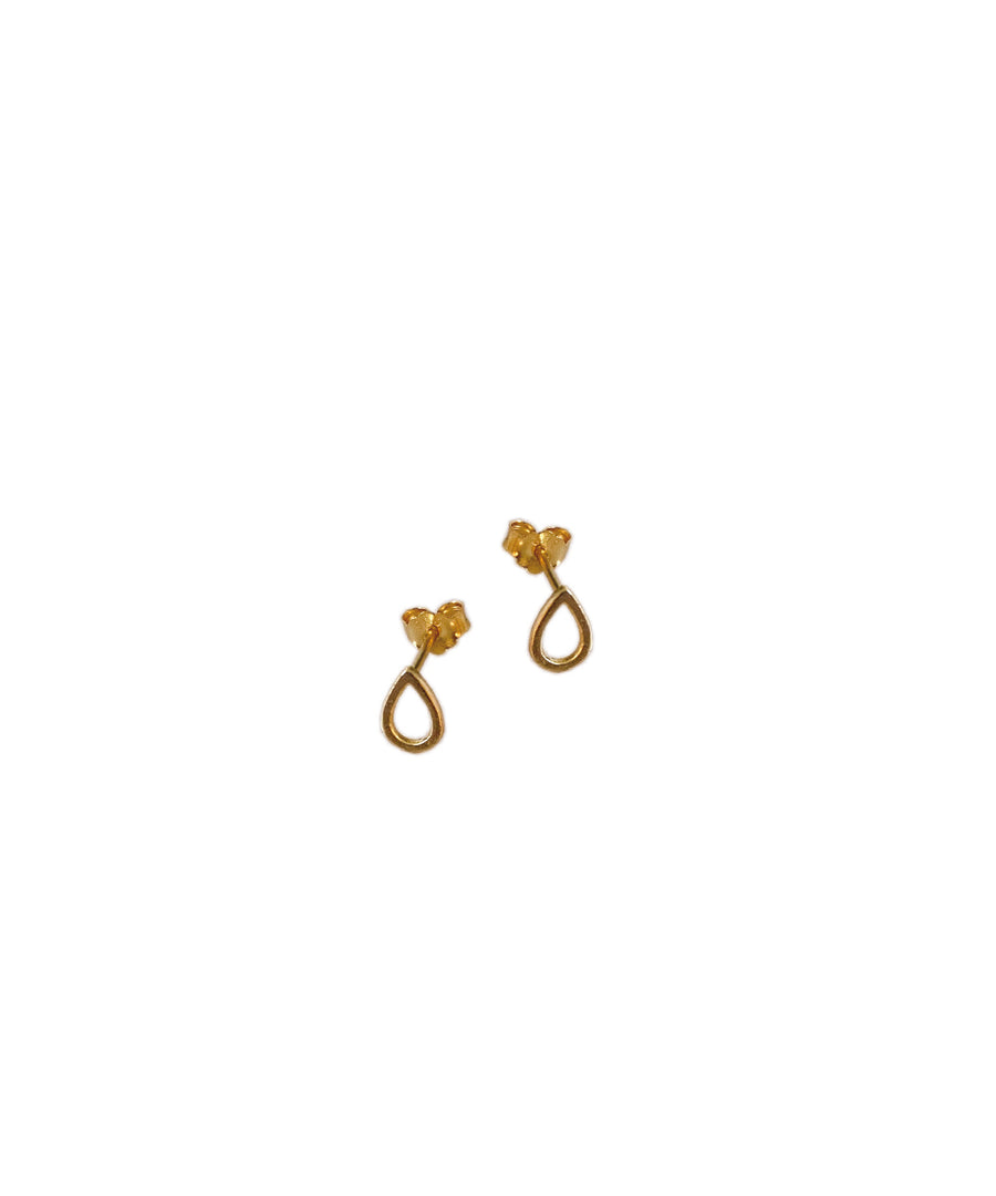 PANI tear drops earrings 14k Gold Vermeil