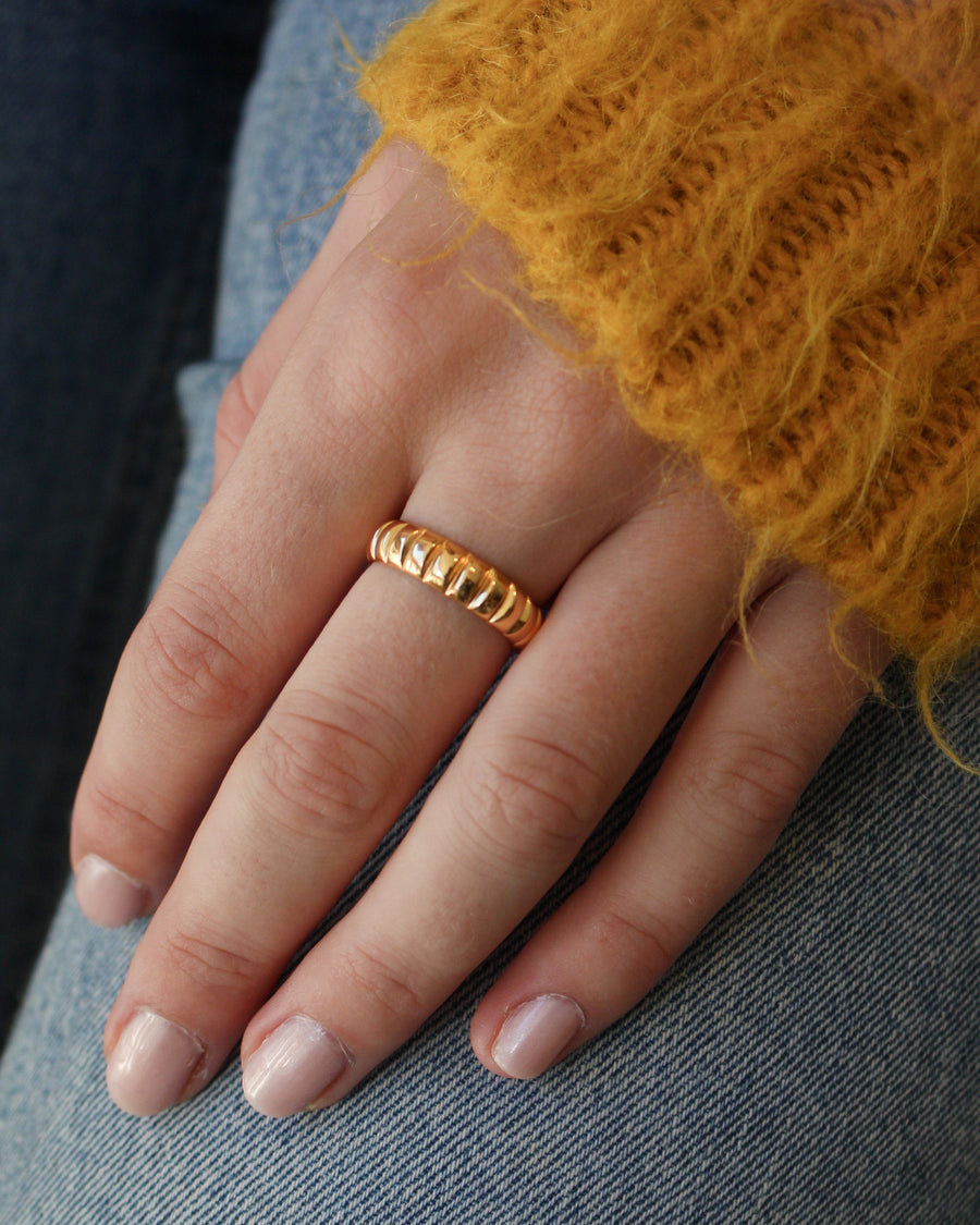 ROSITA ring 14K Gold Vermeil