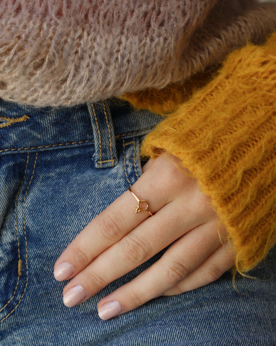 MAHA ring 14K Gold Vermeil