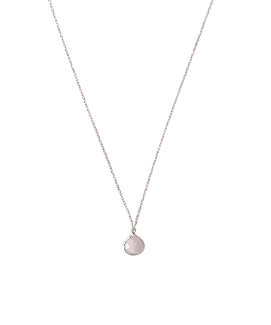 DHALIA quartz pendant necklace Sterling Silver