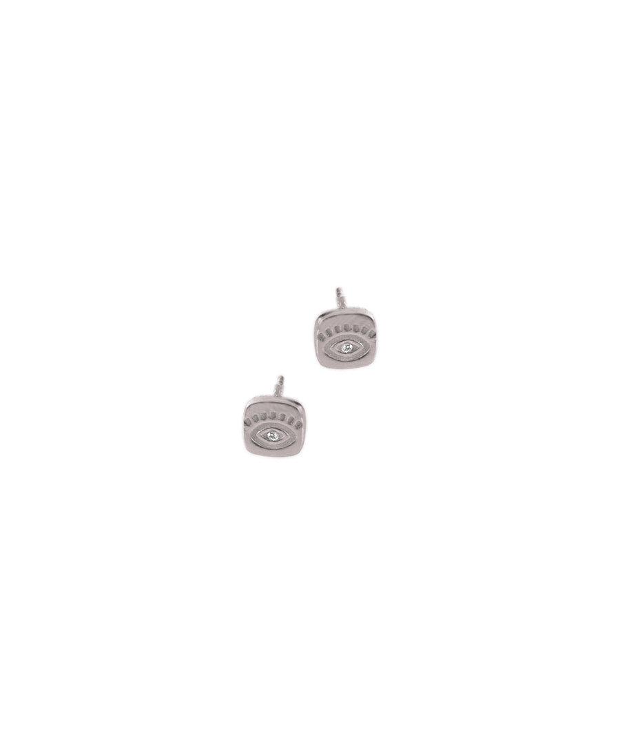EYE earrings Sterling Silver